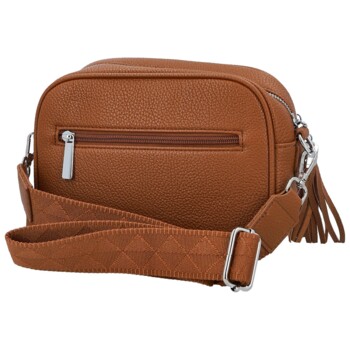 Dámská crossbody kabelka hnědá - Paolo bags Ilana