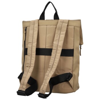 Batoh tmavě béžový - Paolo bags Elezar