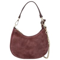Dámská kabelka na rameno vínová - Delami Vera Pelle Penelopa