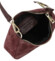 Dámská kabelka na rameno vínová - Delami Vera Pelle Penelopa