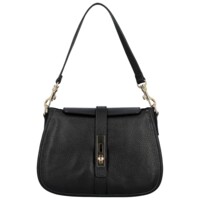 Dámská kabelka na rameno černá - Delami Vera Pelle Heloise