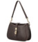 Dámská kabelka na rameno tmavě hnědá - Delami Vera Pelle Heloise