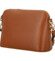 Dámská kožená crossbody kabelka koňaková - Delami Vera Pelle Gosslin