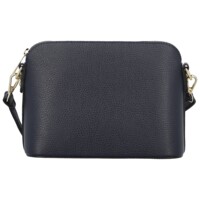 Dámská kožená crossbody kabelka tmavě modrá - Delami Vera Pelle Gosslin