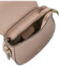 Dámská kožená crossbody kabelka starorůžová - Delami Vera Pelle Olli