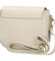 Dámská kožená crossbody kabelka krémová - Delami Vera Pelle Olli
