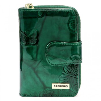 Dámská kožená peněženka zelená - Gregorio Allis