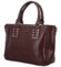 Dámská kabelka do ruky tmavě vínová - Firenze Matia
