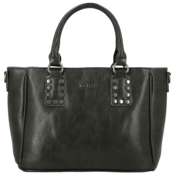 Dámská kabelka do ruky tmavě zelená - Firenze Matia