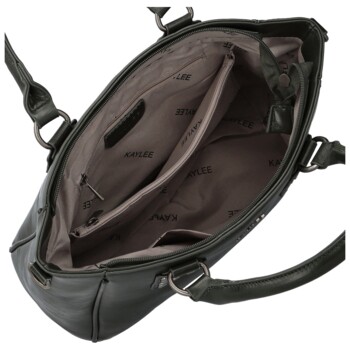 Dámská kabelka do ruky tmavě zelená - Firenze Matia