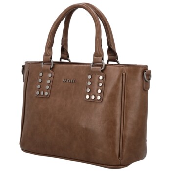 Dámská kabelka do ruky hnědá - Firenze Matia