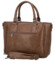 Dámská kabelka do ruky hnědá - Firenze Matia