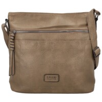 Dámská crossbody kabelka taupe - Coveri Chantalls new