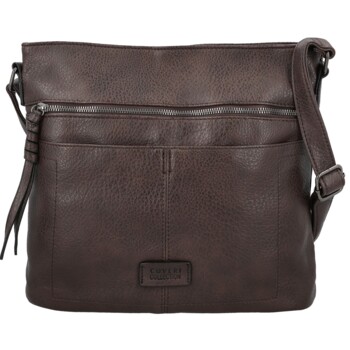 Dámská crossbody kabelka coffee - Coveri Chantalls new