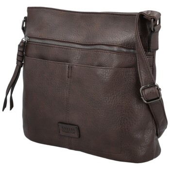 Dámská crossbody kabelka coffee - Coveri Chantalls new