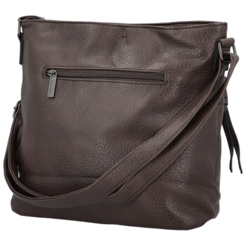 Dámská crossbody kabelka coffee - Coveri Chantalls new