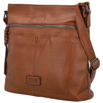 Dámská crossbody kabelka hnědá - Coveri Chantalls new