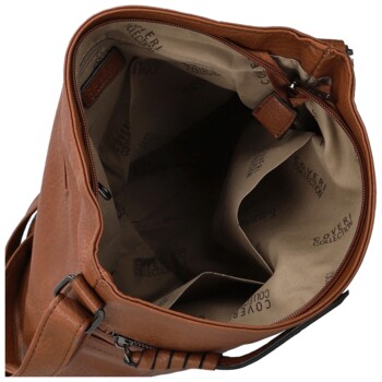 Dámská crossbody kabelka hnědá - Coveri Chantalls new