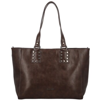 Dámská kabelka na rameno tmavě hnědá - Firenze Niel