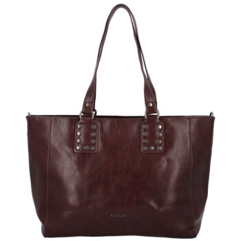 Dámská kabelka na rameno tmavě vínová - Firenze Niel