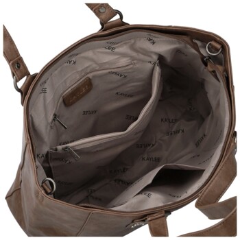 Dámská kabelka na rameno khaki - Firenze Niel