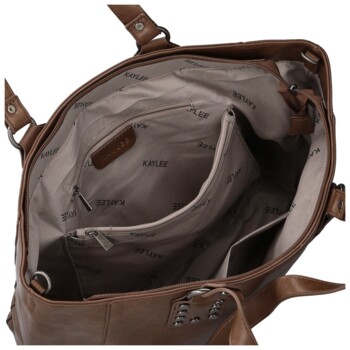 Dámská kabelka na rameno hnědá - Firenze Niel