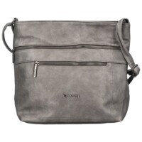 Dámská crossbody kabelka stříbrná - Coveri Aysana new