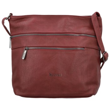 Dámská crossbody kabelka vínová - Coveri Aysana new