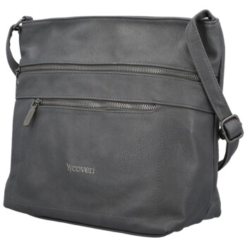 Dámská crossbody kabelka tmavě šedá - Coveri Aysana new
