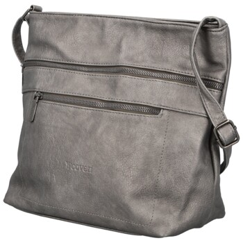 Dámská crossbody kabelka stříbrná - Coveri Aysana new