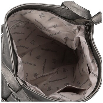 Dámská crossbody kabelka stříbrná - Coveri Aysana new