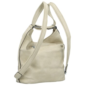 Dámský kabelko/batoh krémový - Romina & Co Bags Zilla
