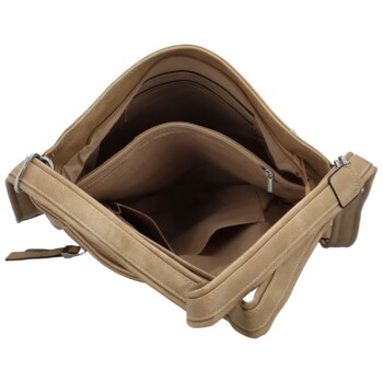 Dámský kabelko/batoh tmavě béžový - Romina & Co Bags Tonandis