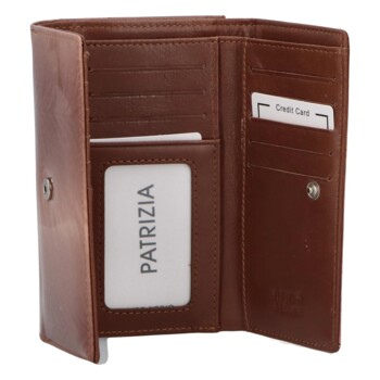 Dámská kožená peněženka modrá - Patrizia Storixa