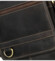Pánská kožená crossbody taška hnědá - Sendi Design Alain