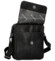 Pánská kožená crossbody taška černá - Sendi Design Dean