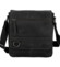 Pánská kožená crossbody taška černá - Sendi Design Alain