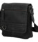 Pánská kožená crossbody taška černá - Sendi Design Alain