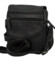 Pánská kožená crossbody taška černá - Sendi Design Fidlo
