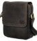 Pánská kožená crossbody taška hnědá - Sendi Design Fidlo