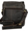 Pánská kožená crossbody taška hnědá - Sendi Design Fidlo