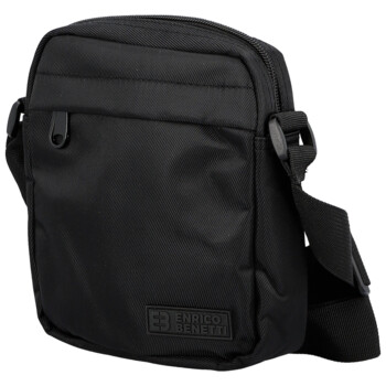 Pánská crossbody taška černá - Enrico Benetti Finde