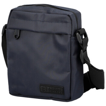 Pánská crossbody taška modrá - Enrico Benetti Finde