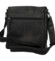 Pánská kožená crossbody taška černá - Sendi Design Alain