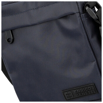 Pánská crossbody taška modrá - Enrico Benetti Finde