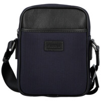 Pánská crossbody taška modrá - Fagola Milany