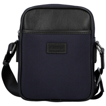 Pánská crossbody taška modrá - Fagola Milany