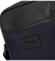 Pánská crossbody taška modrá - Fagola Milany