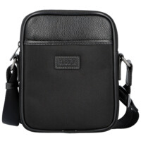 Pánská crossbody taška černá - Fagola Milany