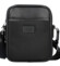 Pánská crossbody taška černá - Fagola Milany